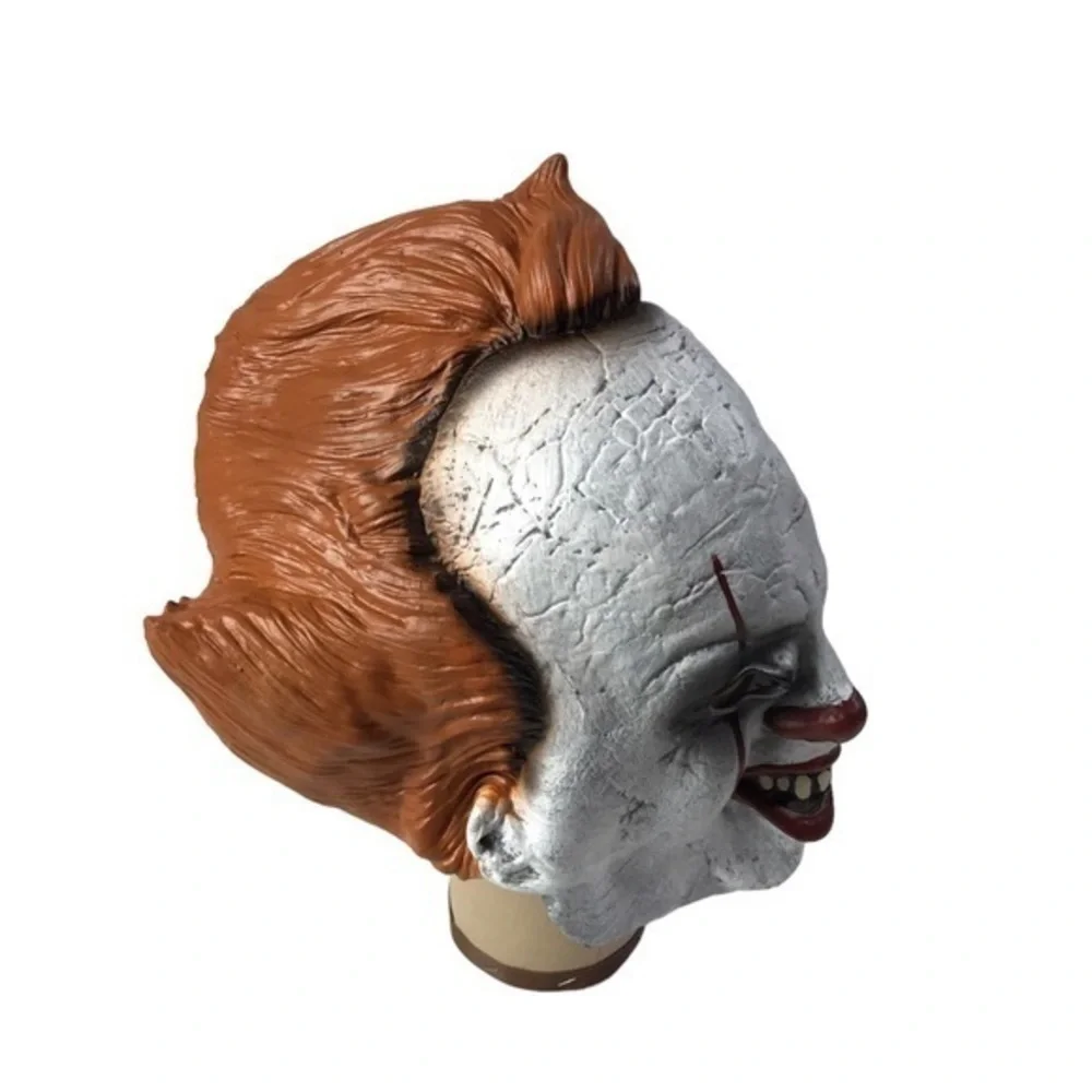 Rubies Pennywise IT Chapter II Horror Movie Clown Mask Halloween Costume